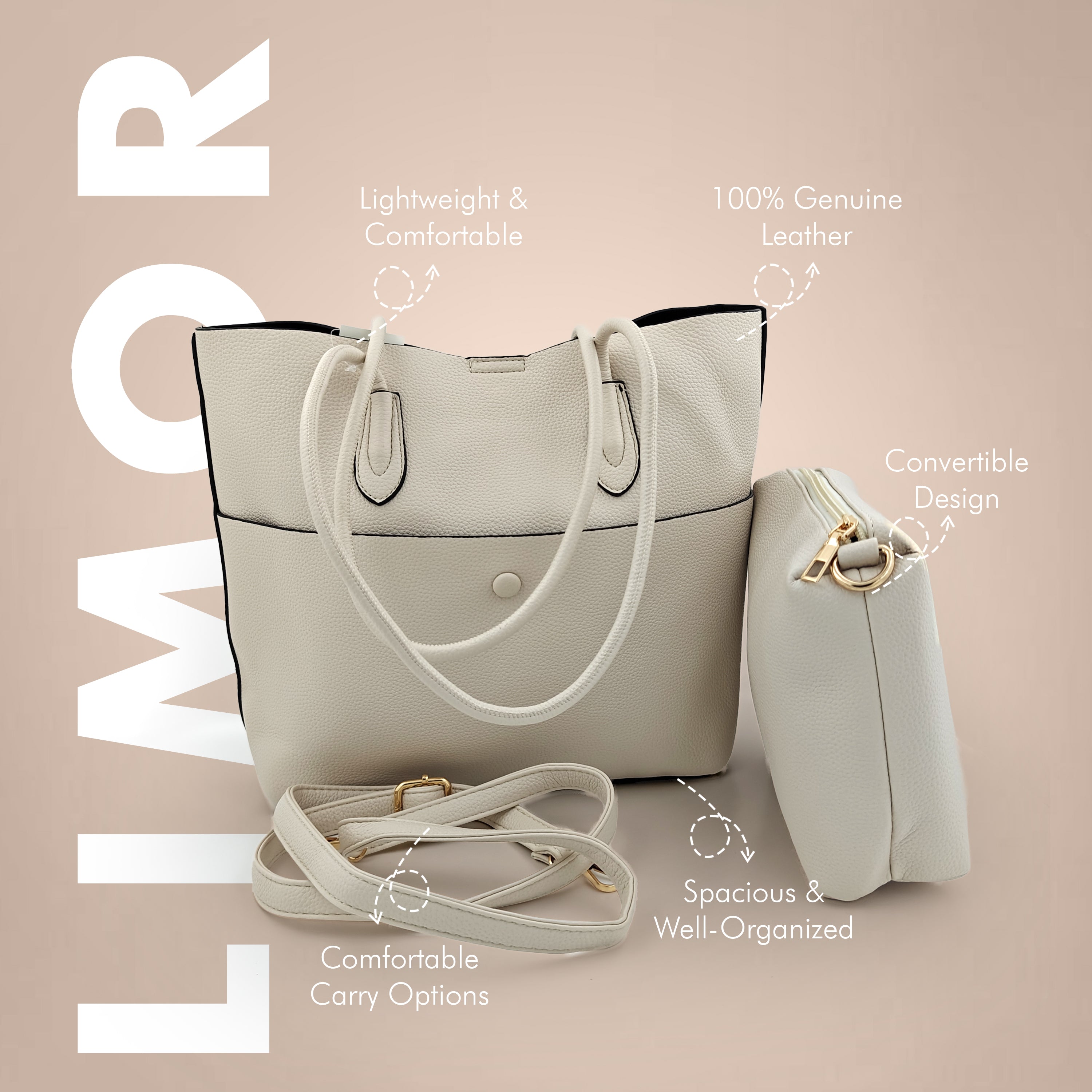 Urban Chic Tote – Minimalist & Functional