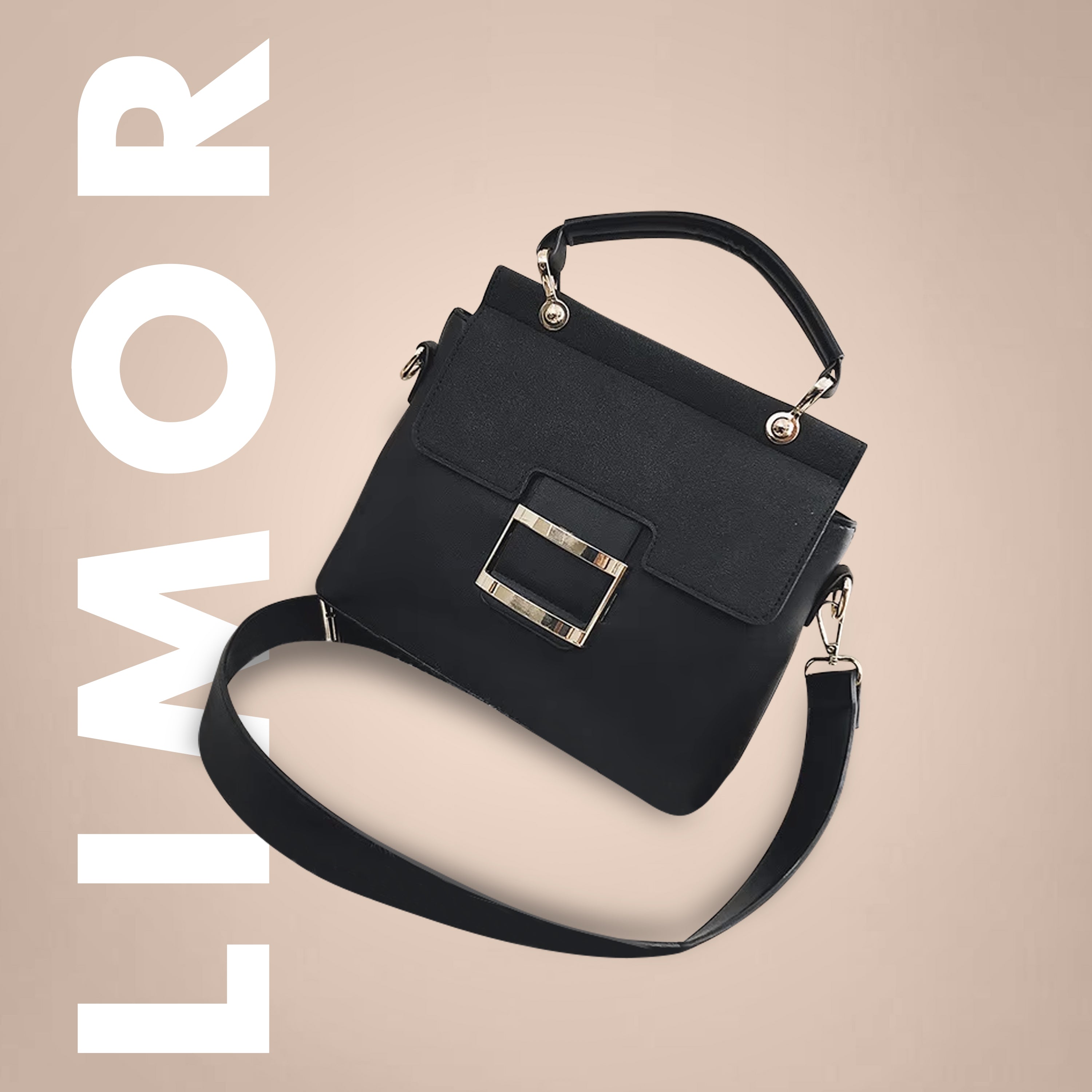 Hot-Selling Fashion Wide Shoulder Strap Portable Crossbody Small Square Bag