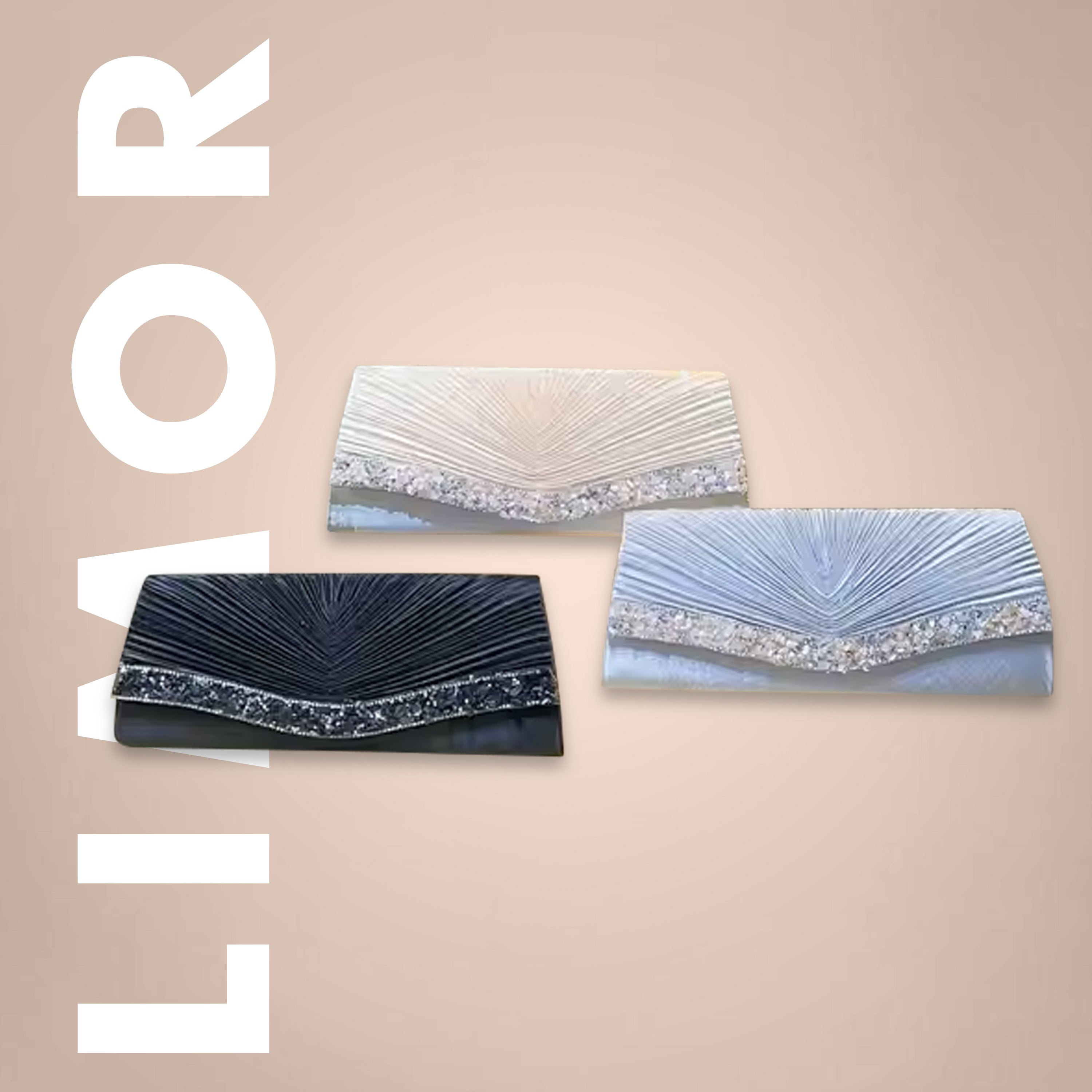 Ladies Luxury Rhinestone Party Clutch Handbag