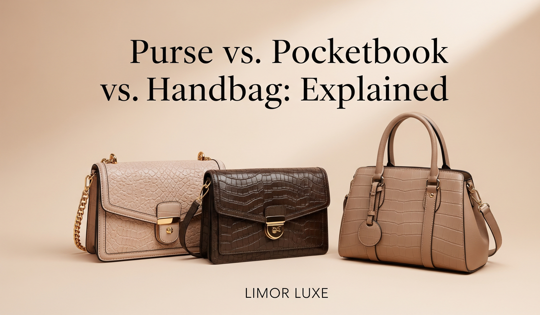 What's the Difference Between a Purse, a Pocketbook, and a Handbag?