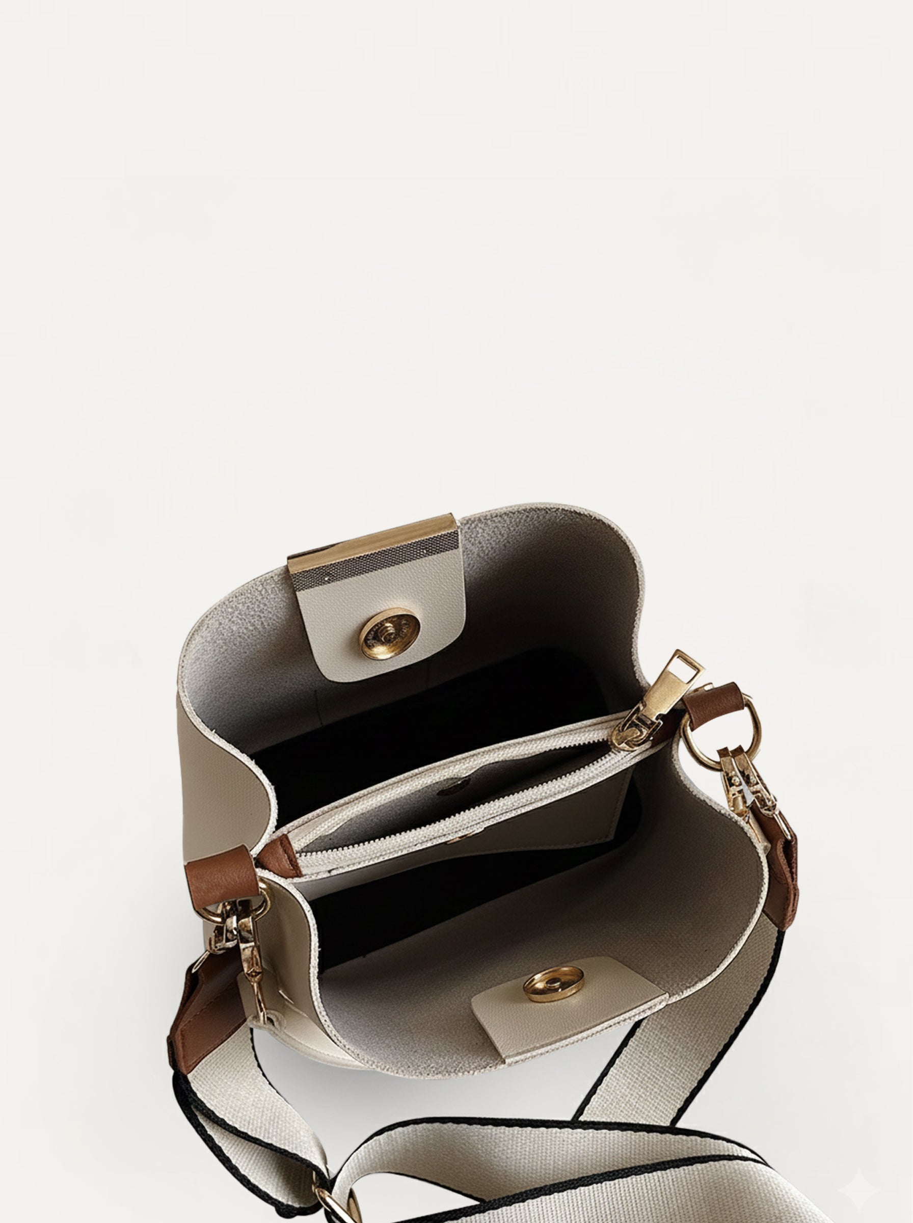 Midnight Bucket Bag – Sleek, Spacious & Stylish