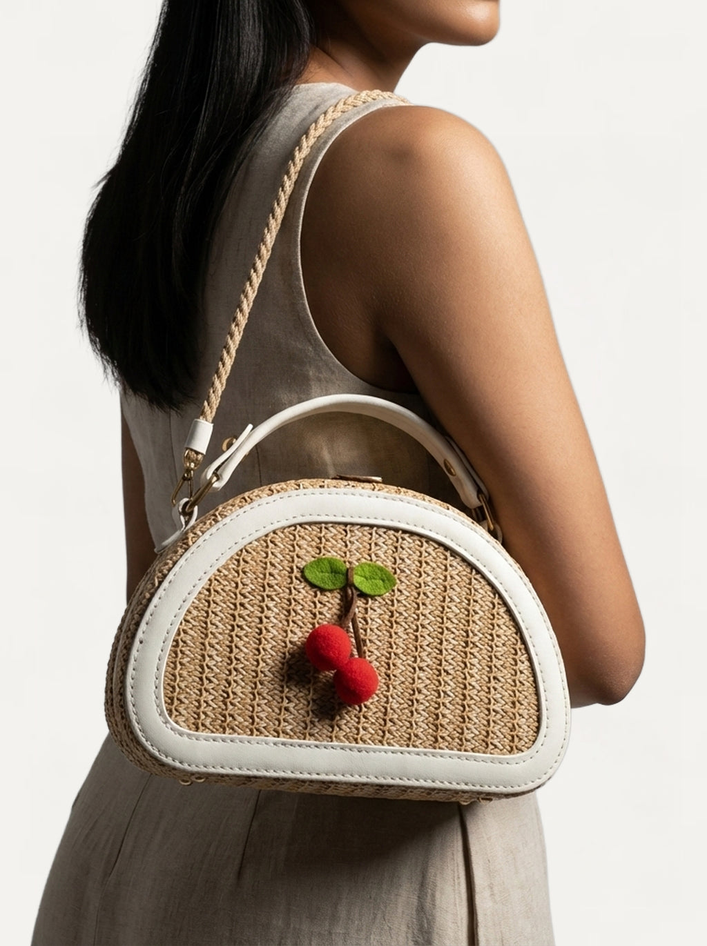 Limor Hand Woven Rattan Bag