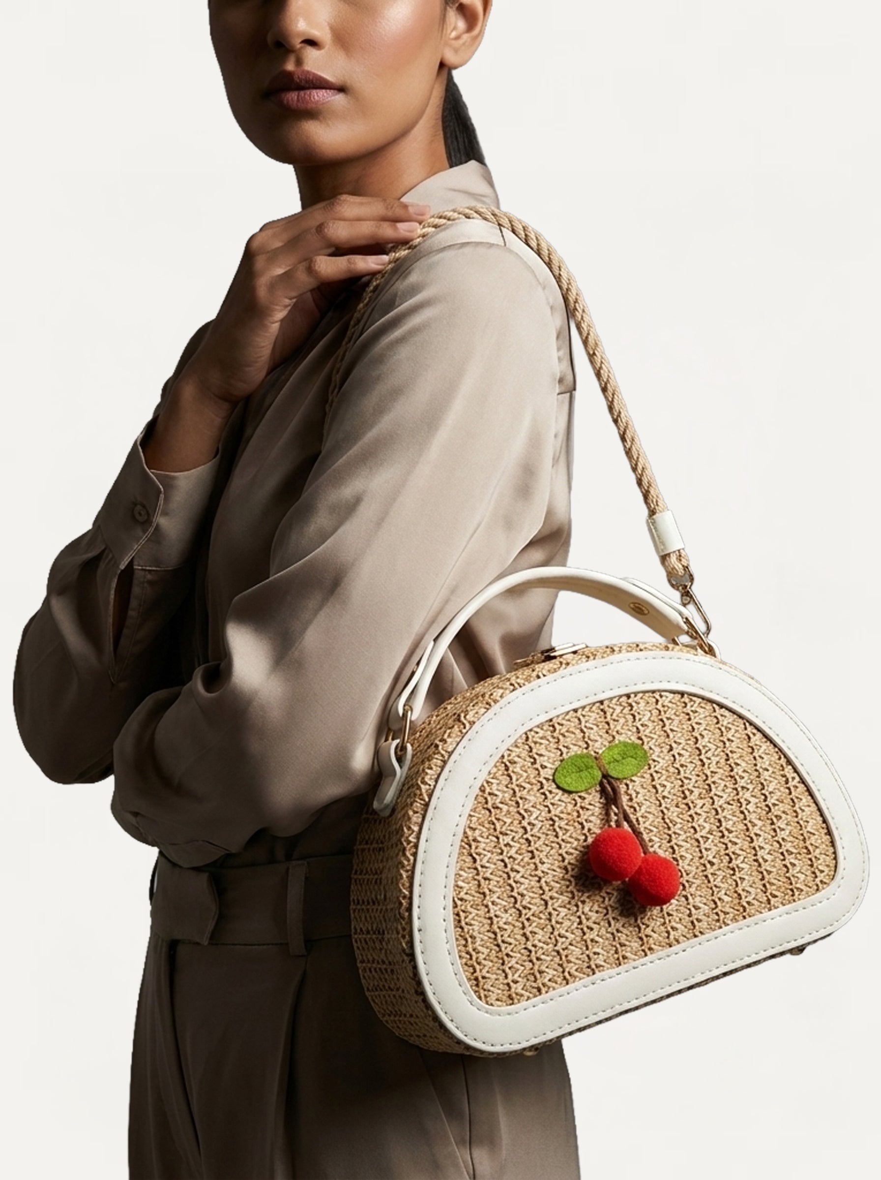 Limor Hand Woven Rattan Bag