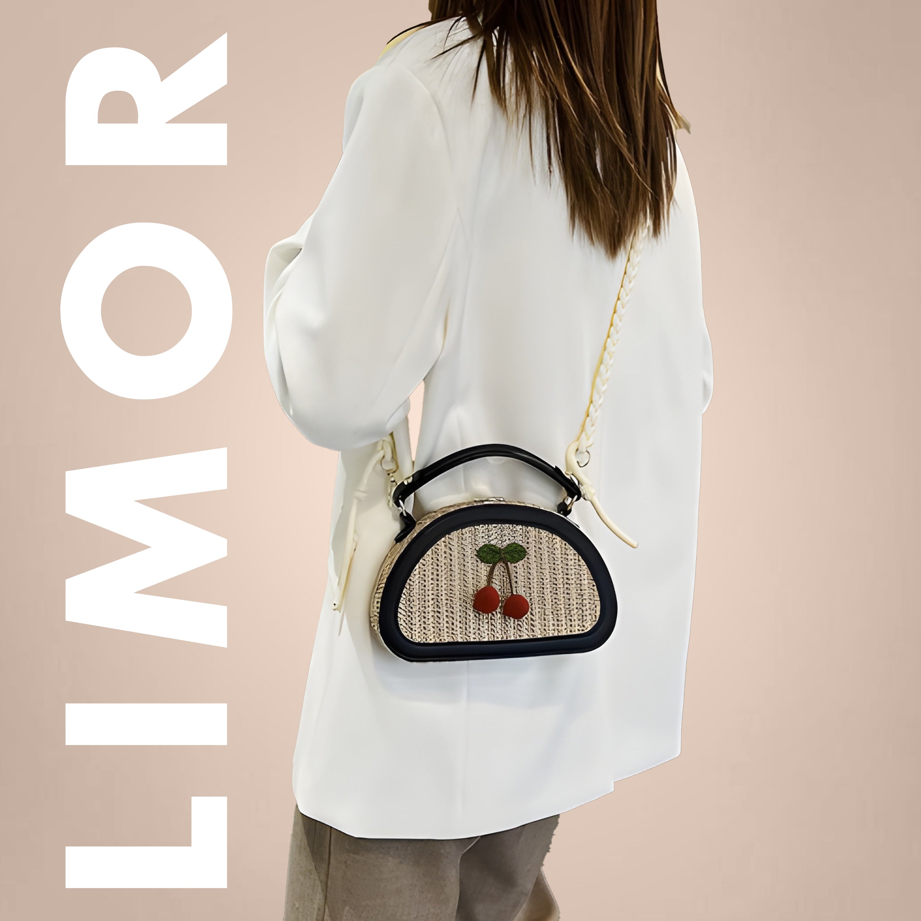 Limor Hand Woven Rattan Bag