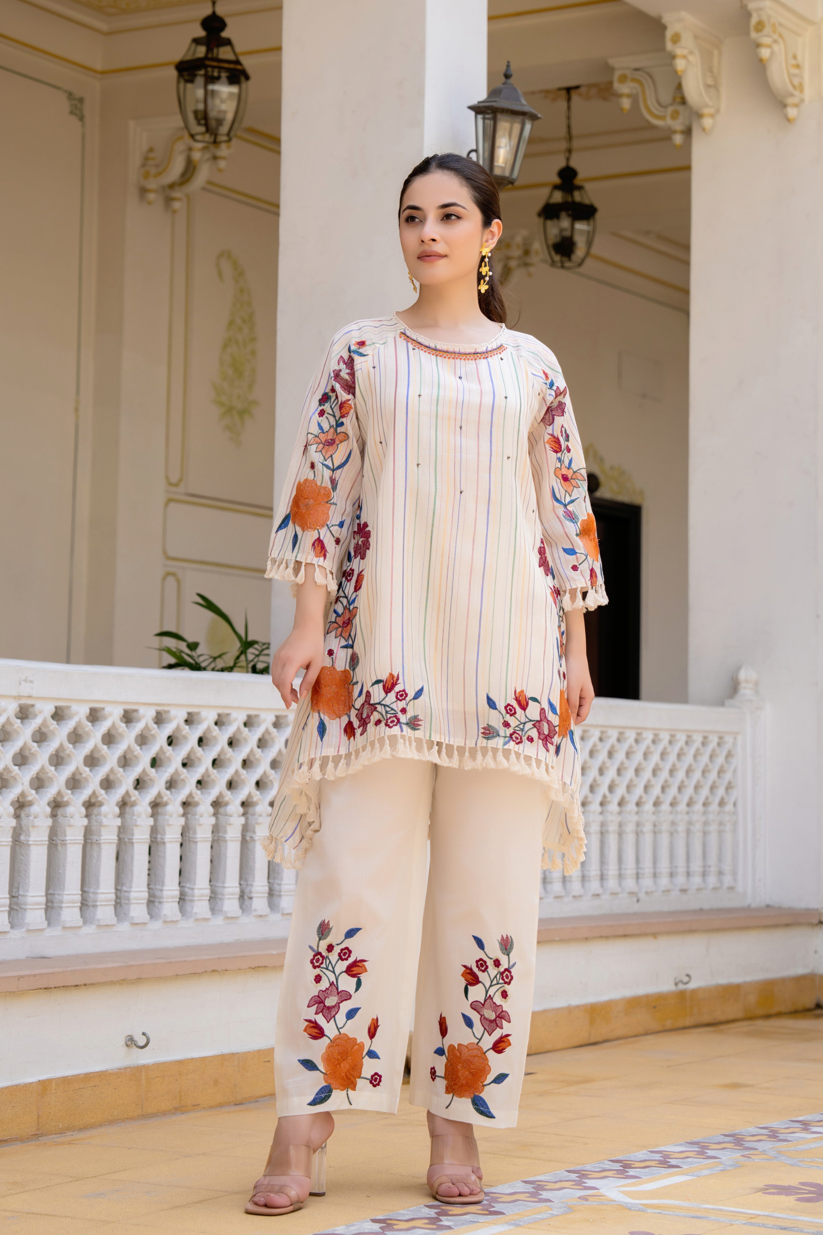 Evelyn Cotton Cordset