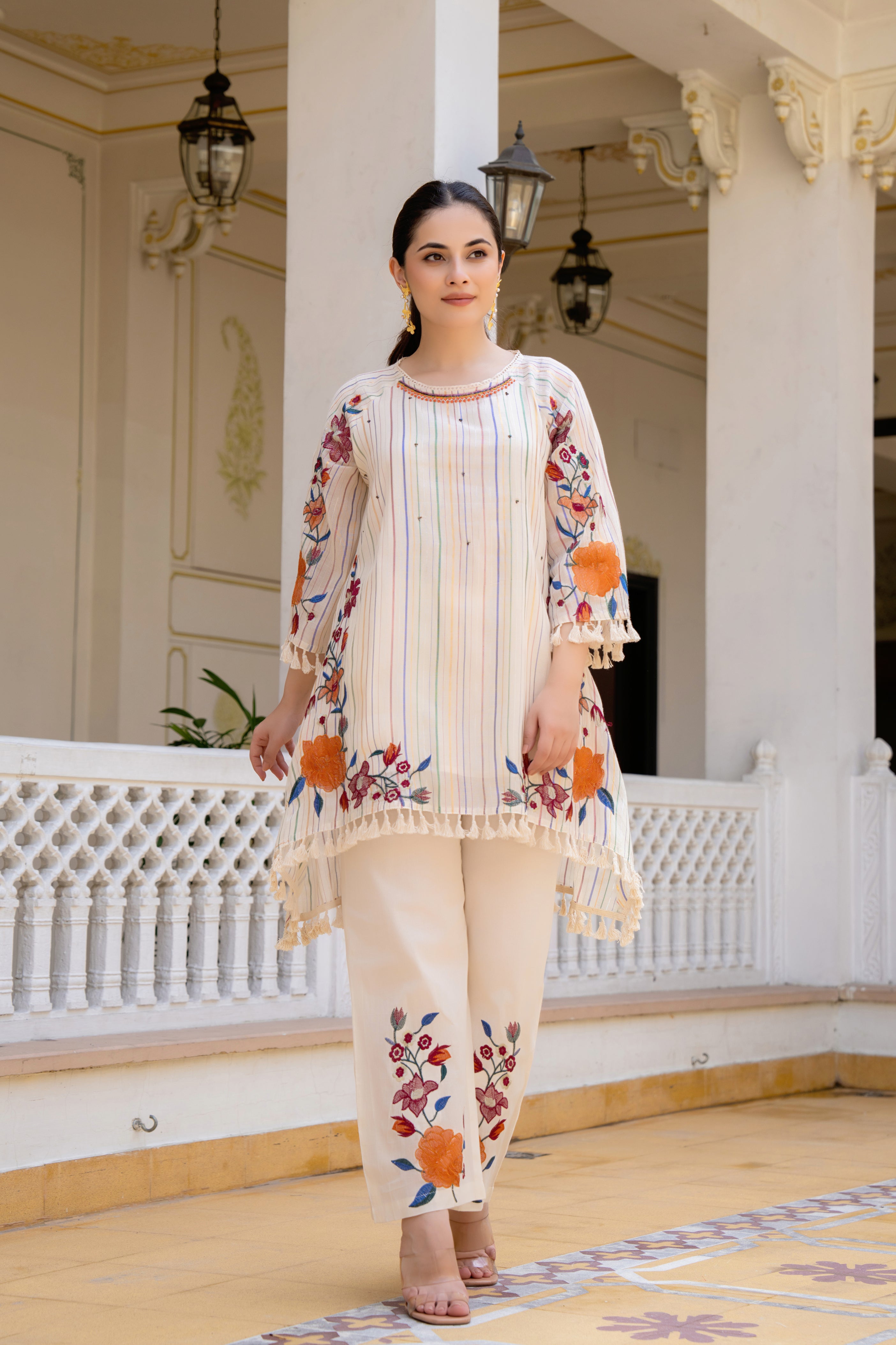 Evelyn Cotton Cordset