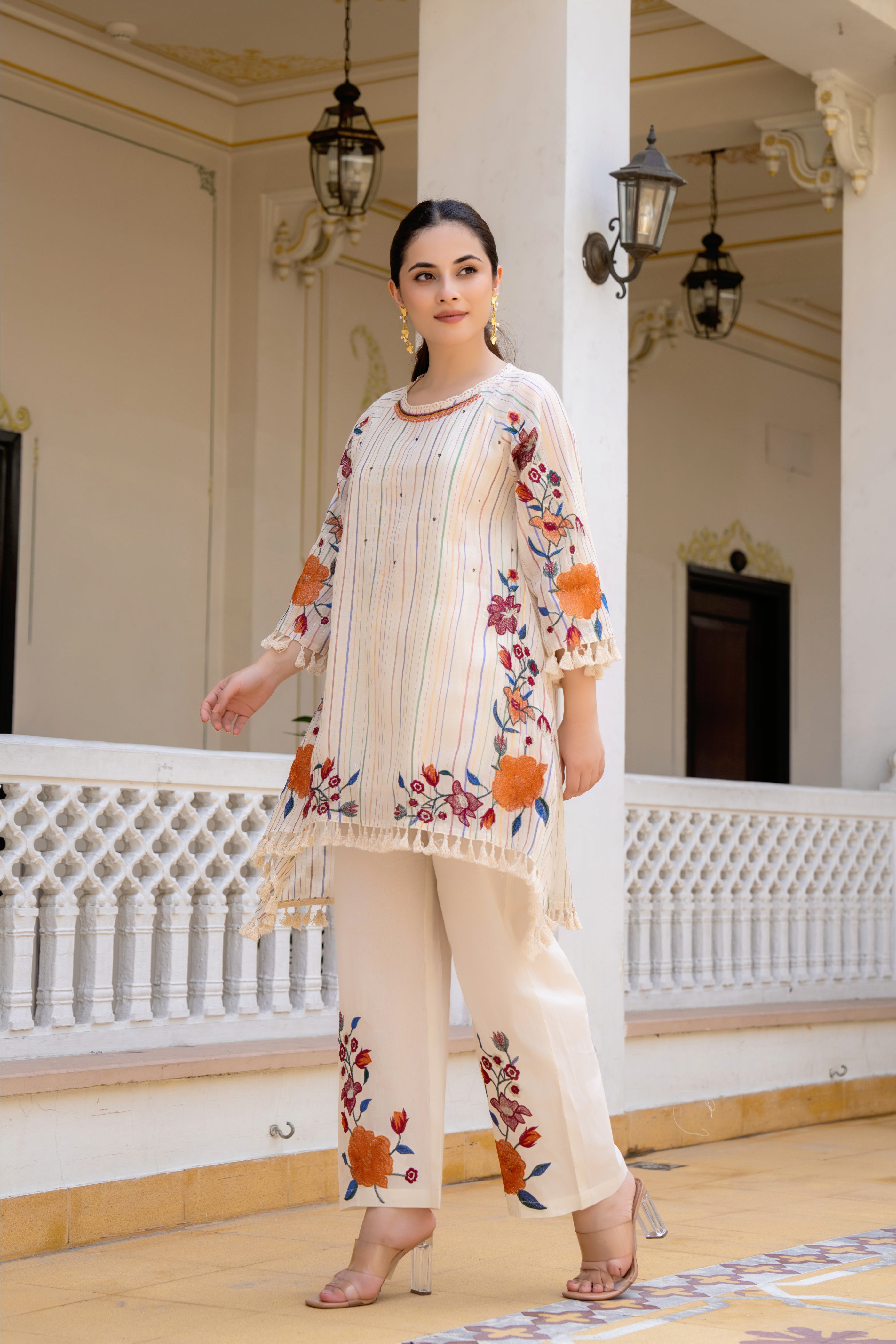 Evelyn Cotton Cordset