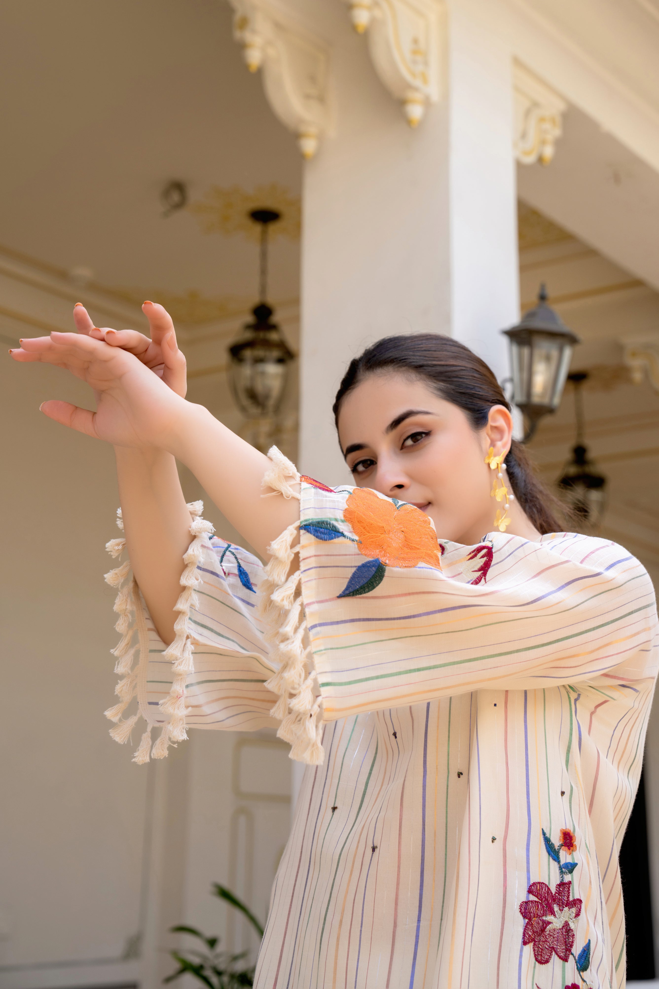 Evelyn Cotton Cordset