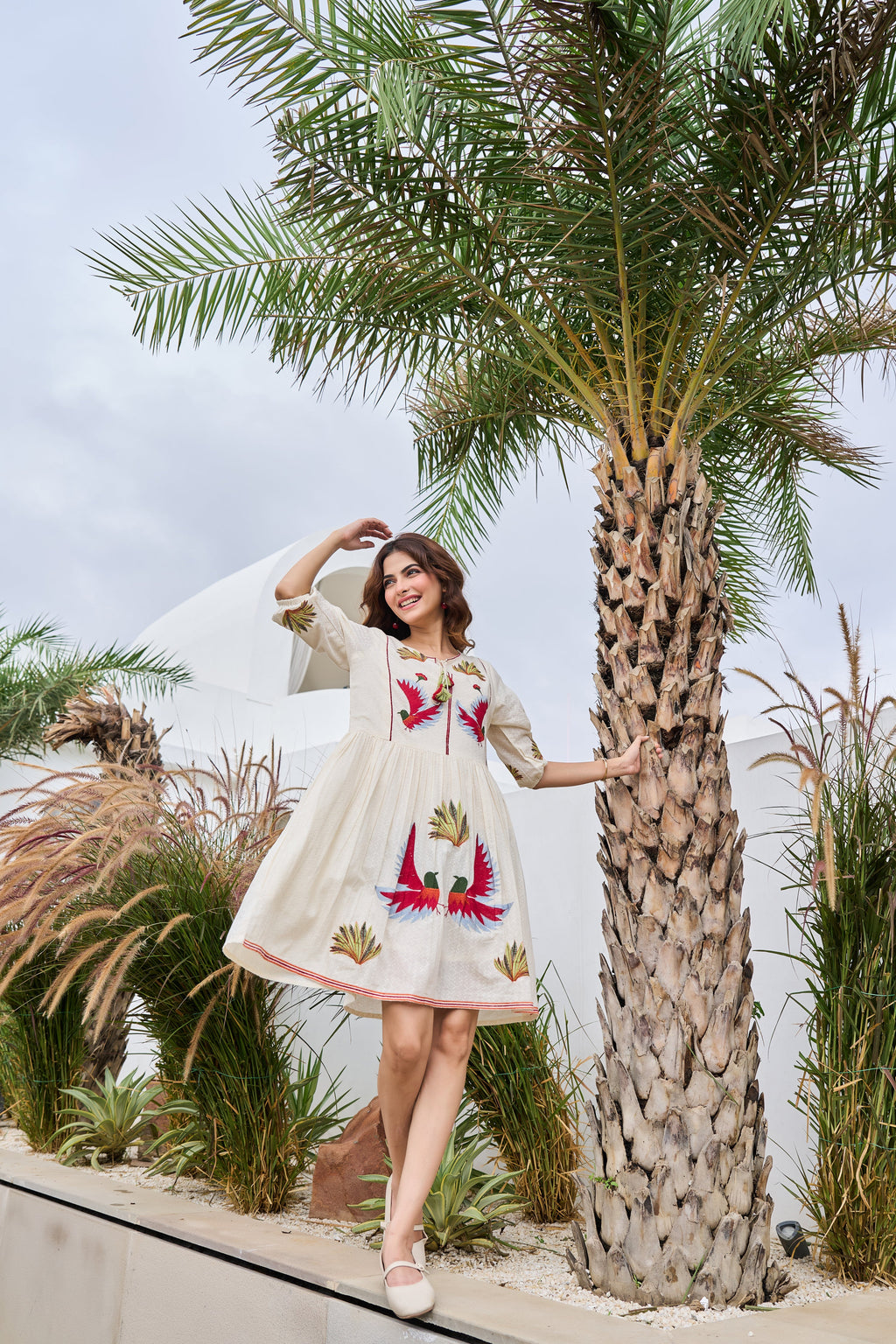 Isabella Designed Printed Cotton Tunic