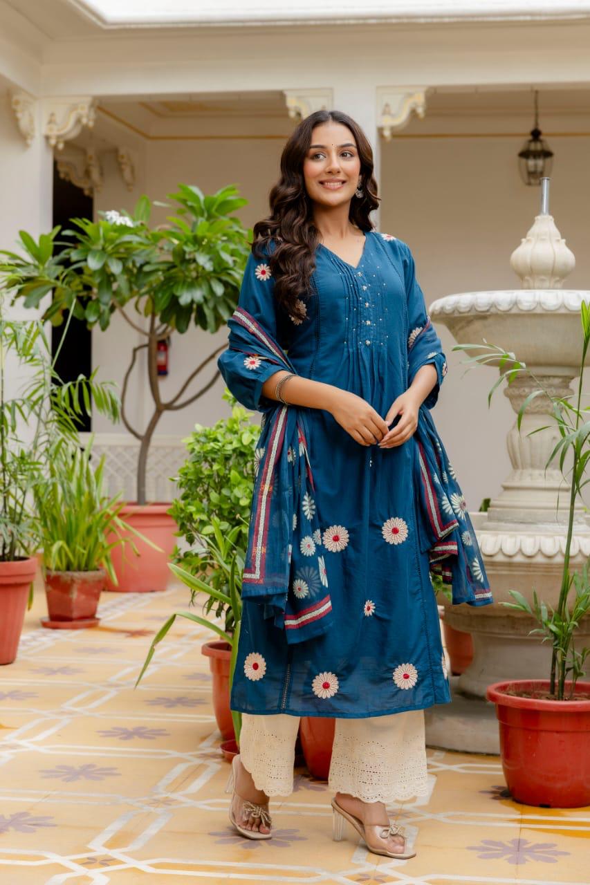 Rox Cotton Suit With Duppata
