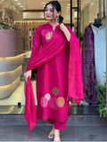 Natalie Embroidered Suit