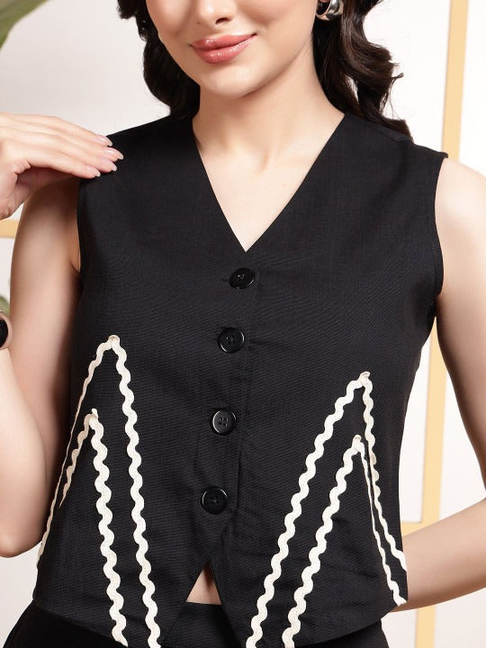 Zoey Waist Coat Co-Ords