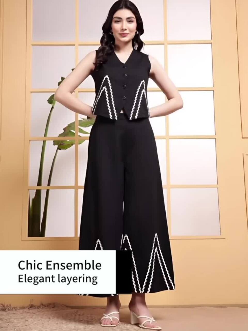 Zoey Waist Coat Co-Ords