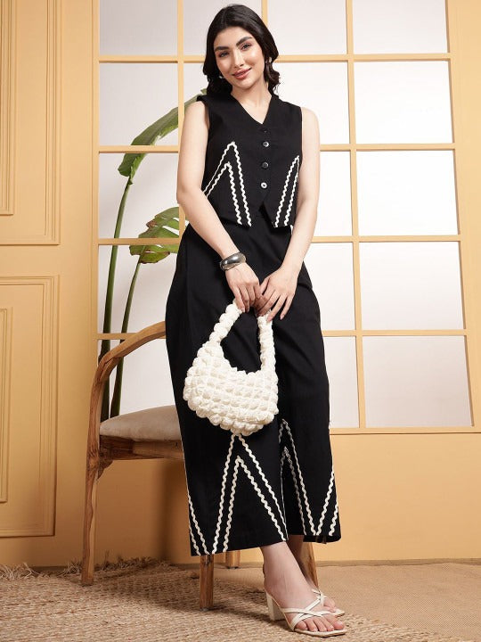 Zoey Waist Coat Co-Ords