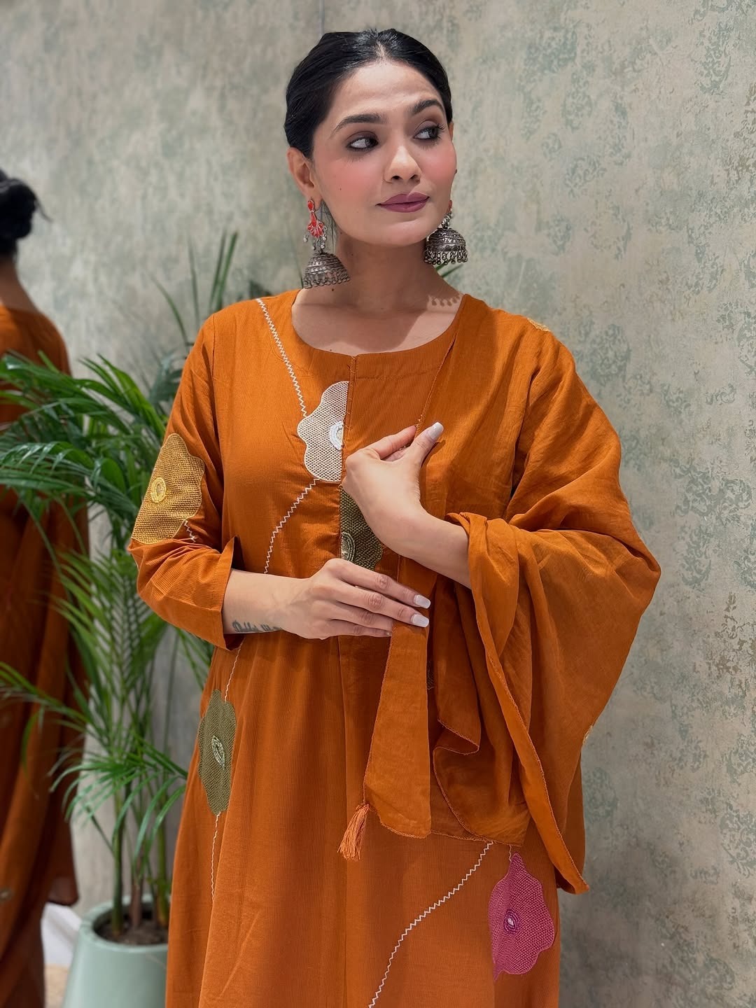 Natalie Embroidered Suit