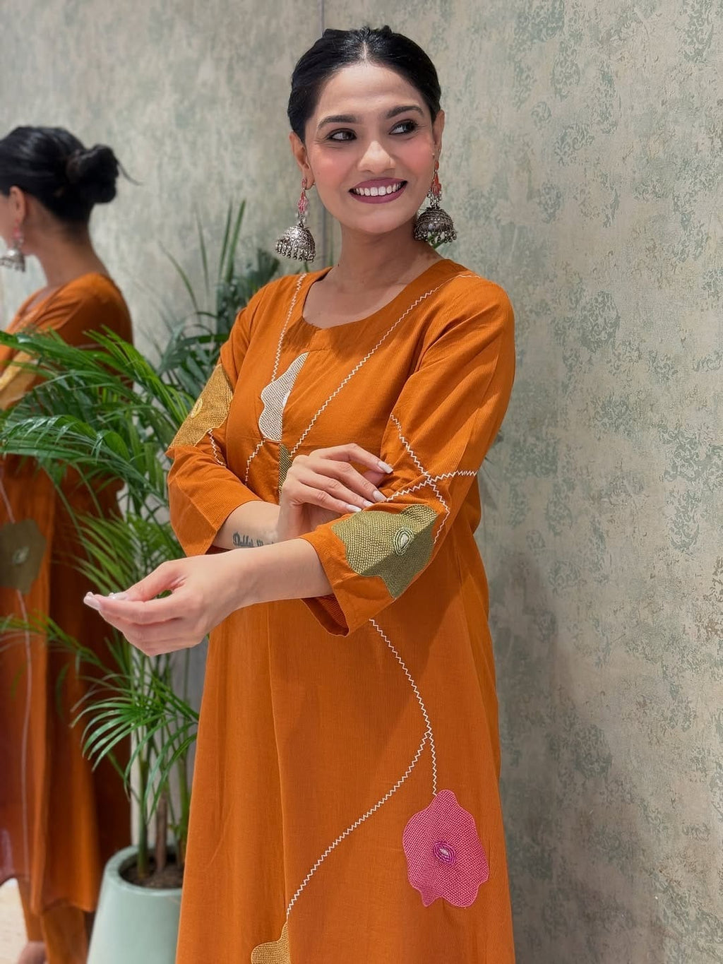 Natalie Embroidered Suit