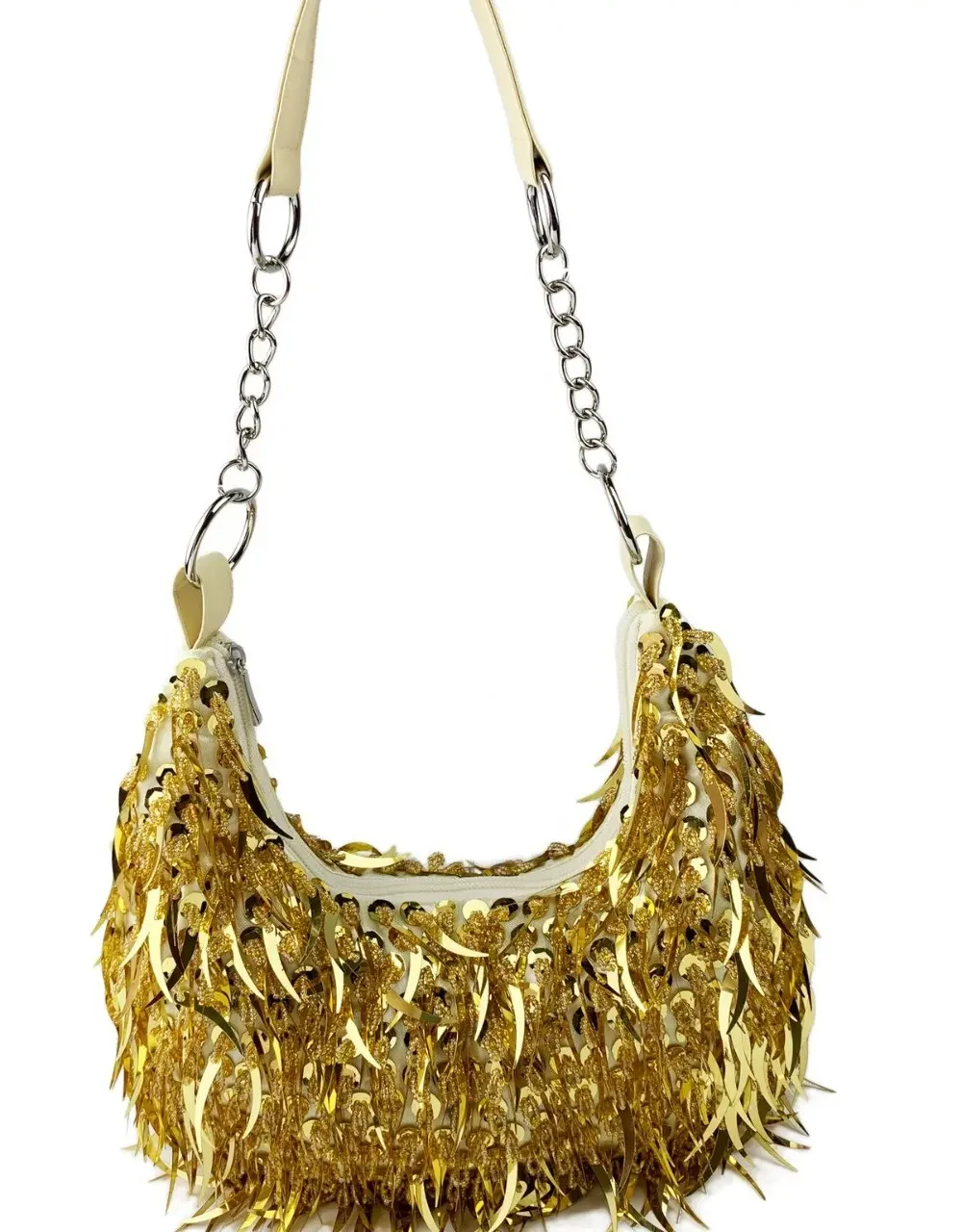 New Chain Sequin Luxury Shoulder Bag For Women's